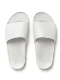 Archies Arch Support Slider in White - Foot Fix Centre