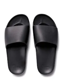 Archies Arch Support Slider in Black - Foot Fix Centre